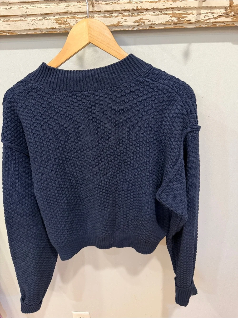 FREE PEOPLE lila cardi in sky captain Size Small